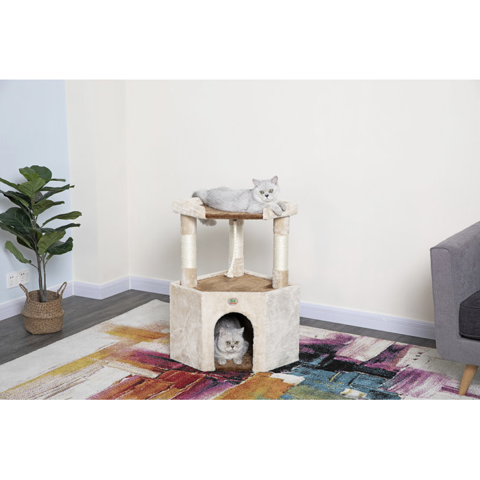 Go Pet Club 32" Cat Tree & Reviews Wayfair